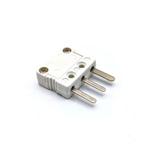 Enchufe de conector RTD Miniature de 3 pines