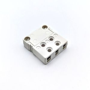 Conector hembra RTD miniatura de 3 pines